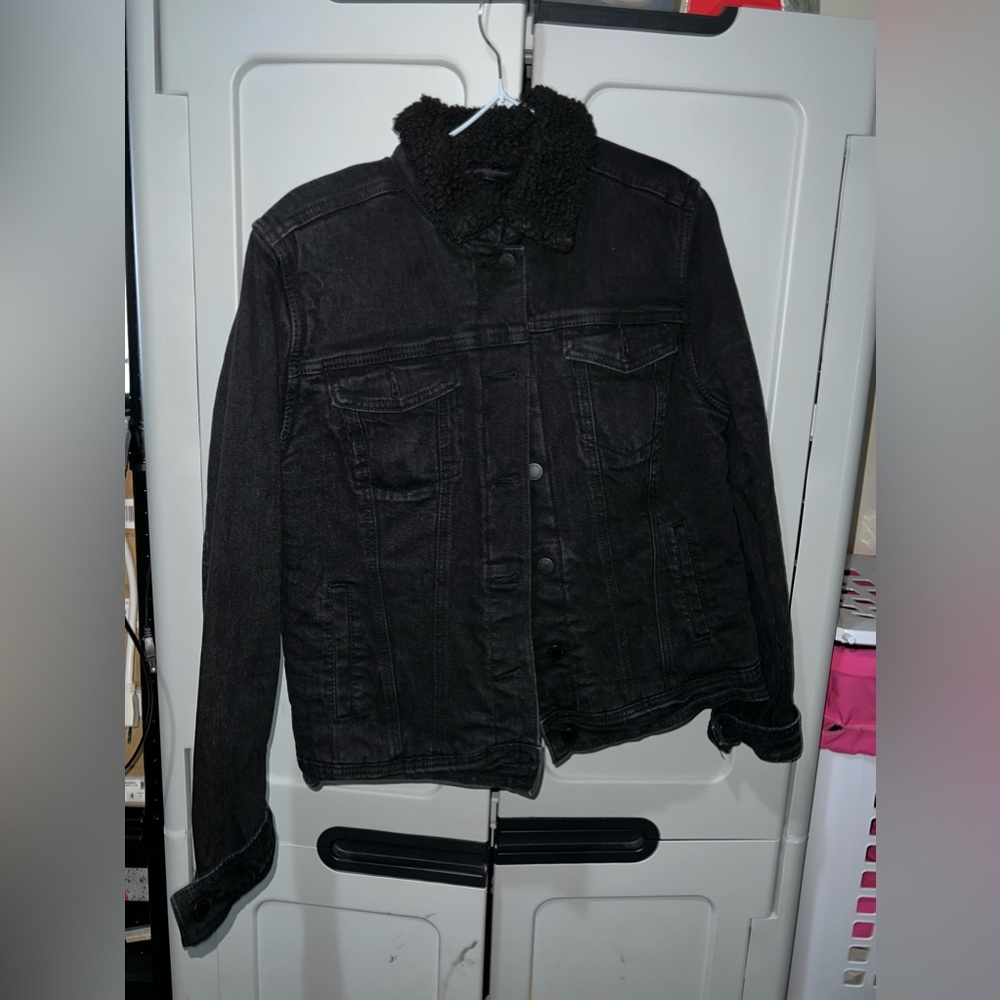 Black Jean Jacket